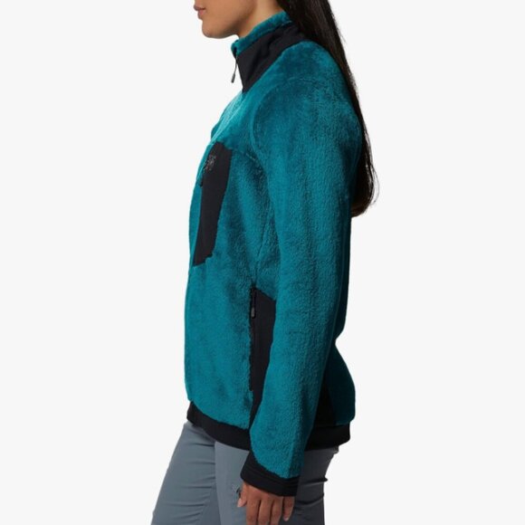 Mountain Hardwear Polartec High Loft Jacket Womens XL Long Sleeve Botanic Green - Picture 10 of 11